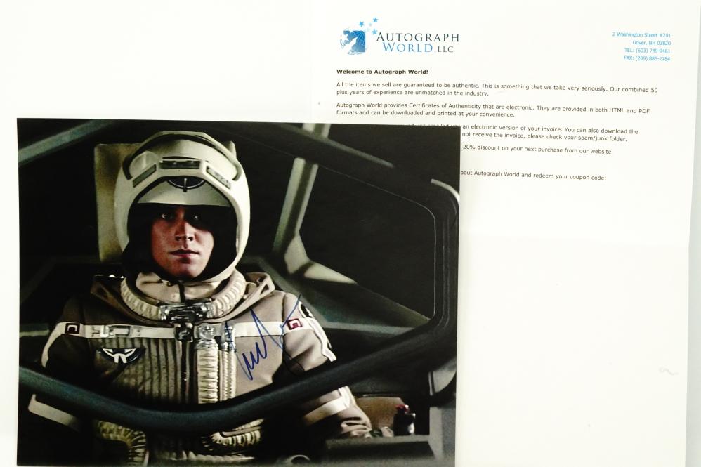 Lance Guest "The Last Starfighter" Signed Photo