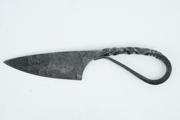 Lot of (2) Handmade Rustic Krumkniv Knives