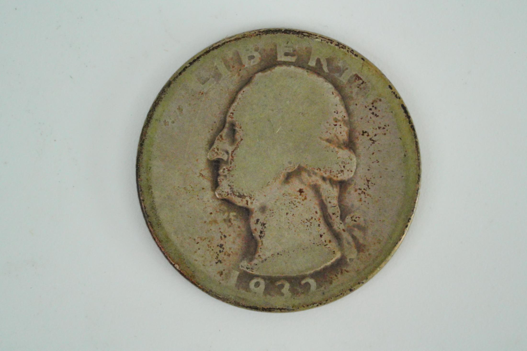 1932-D Washington Silver Quarter (Key Date)