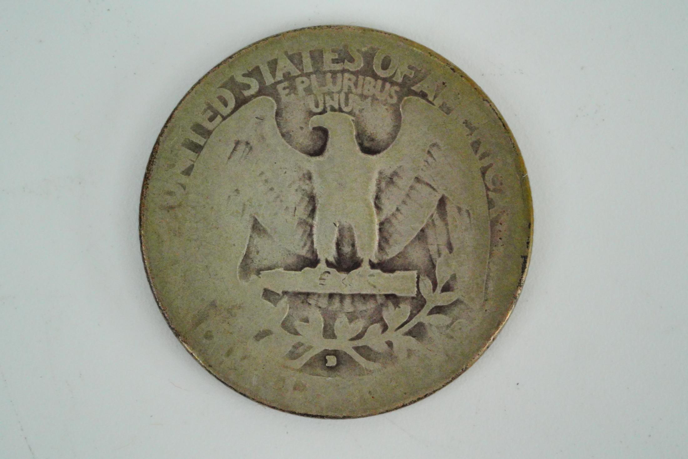 1932-D Washington Silver Quarter (Key Date)