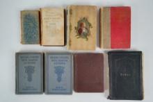Lot of (8) Antique 19th to Early 20th Century Books