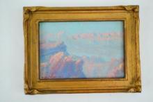 Clinton Johnson 1920 Mountain landscape Painting