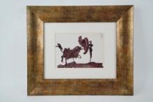 After Pablo Picasso Pass With the Cape Offset Lithograph