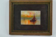 Scott Alexander (Scottish, 1858-1925) Oil Seascape