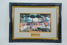 After Sandro Botticelli Banquet Scene (Framed Print)