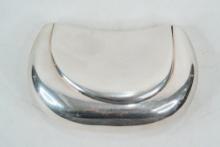 Tiffany & Co. Elsa Peretti Sterling Silver Saddle Clutch
