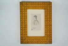 After Claude Monet "Woman in Profile 1867" Print