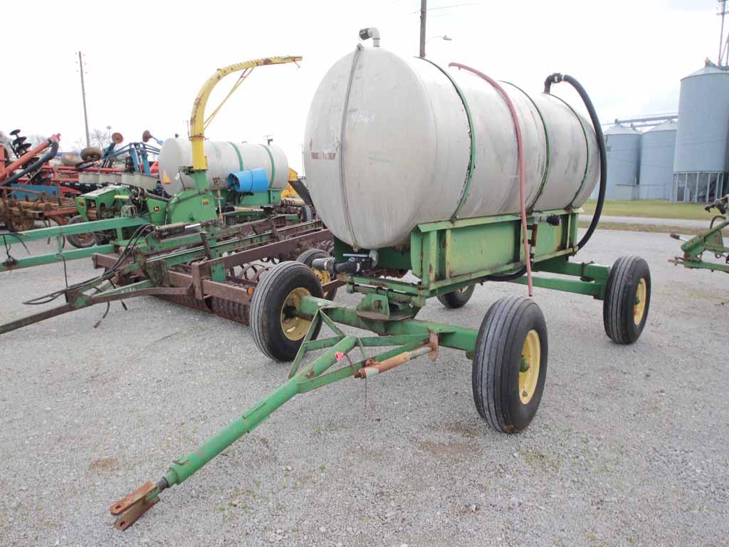 ALUMINUM 1000 GAL WATER 4 WHEEL WAGON