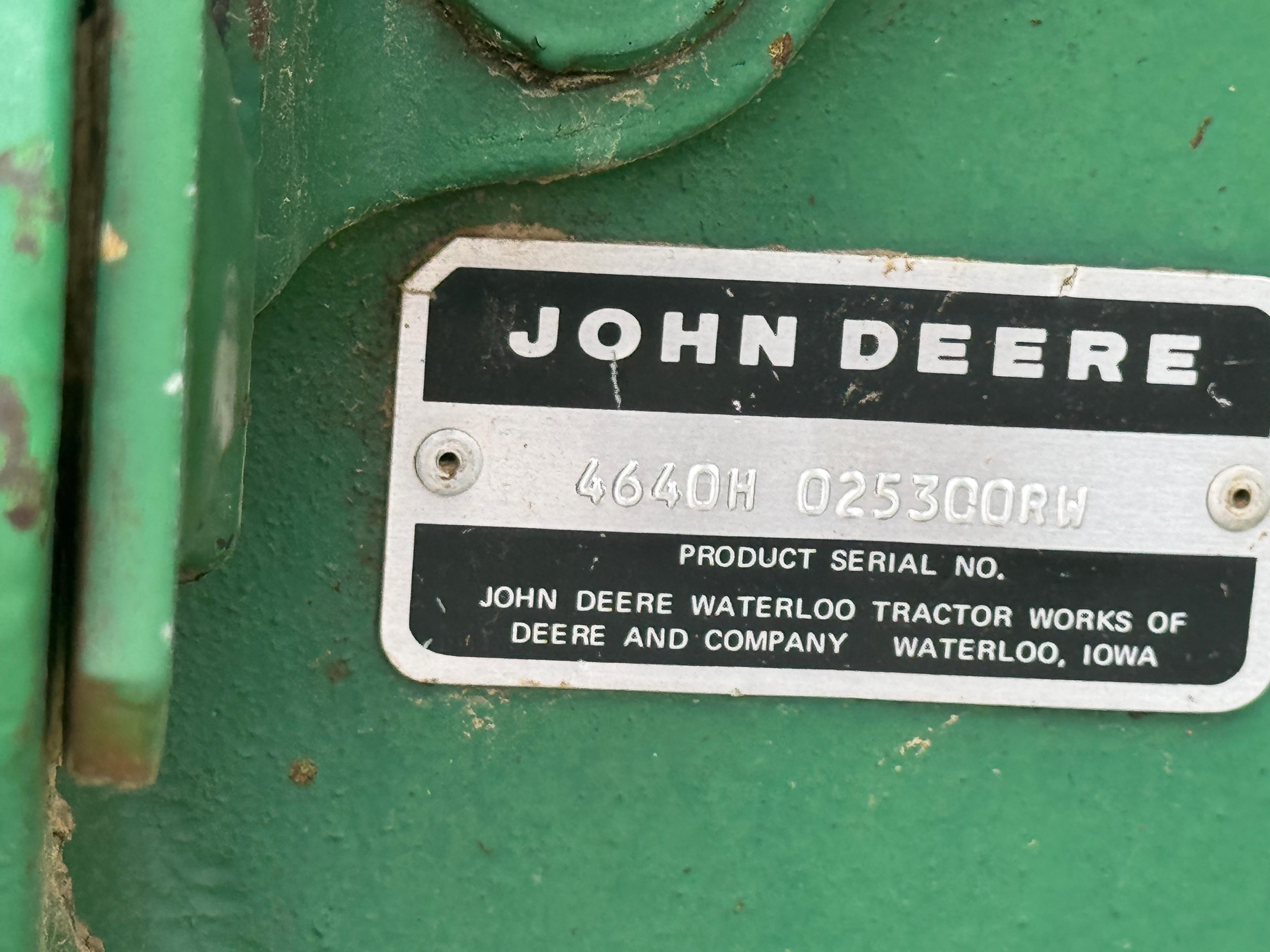 JD 4640 TRACTOR