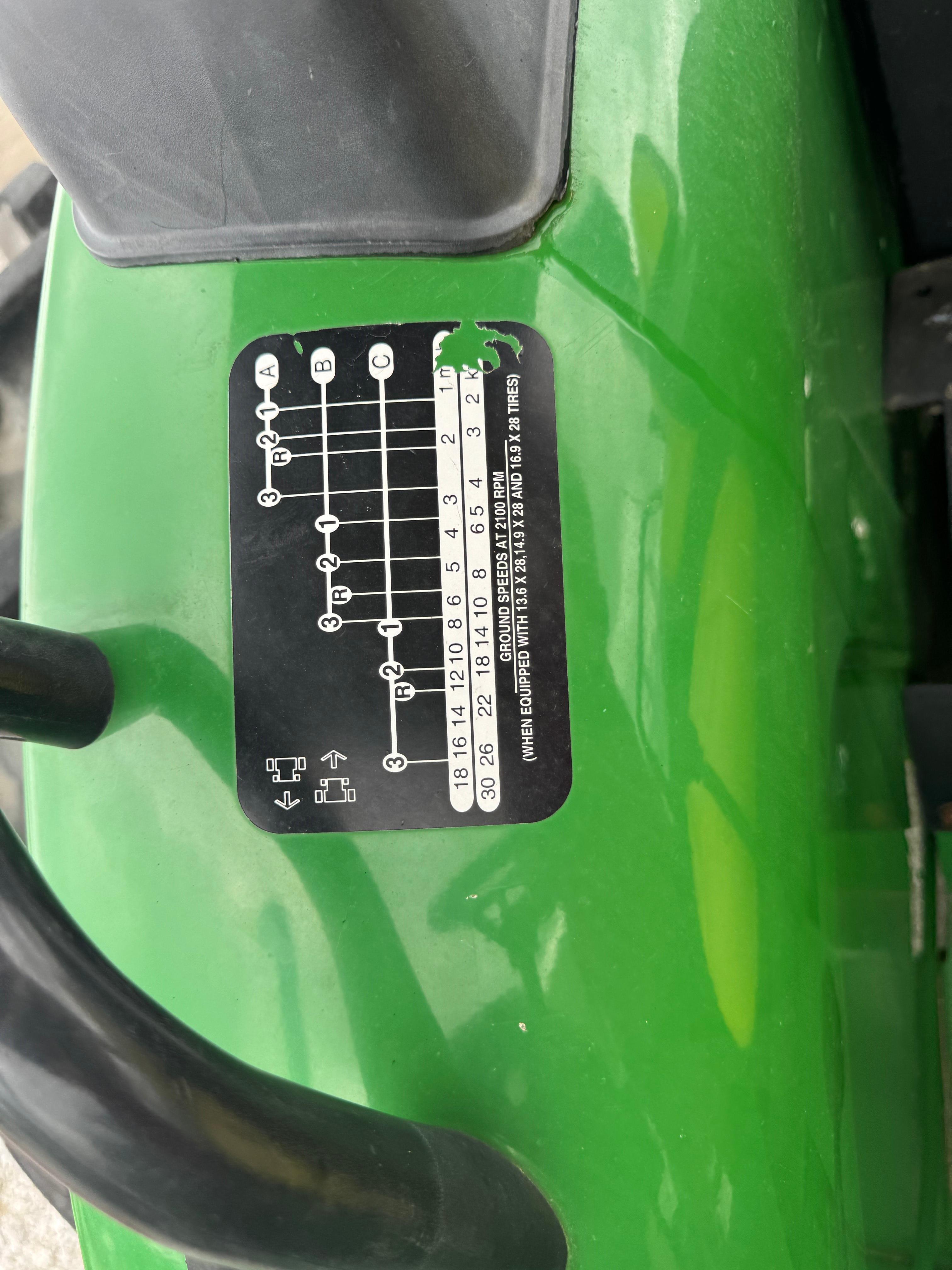 JD 5065E TRACTOR