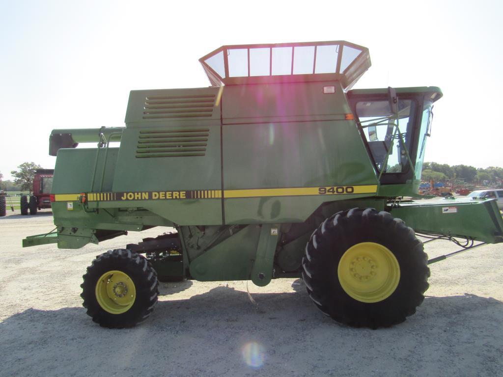 JD 9400, Combine 1993, S/N 650578, 4071/3167 Hrs,