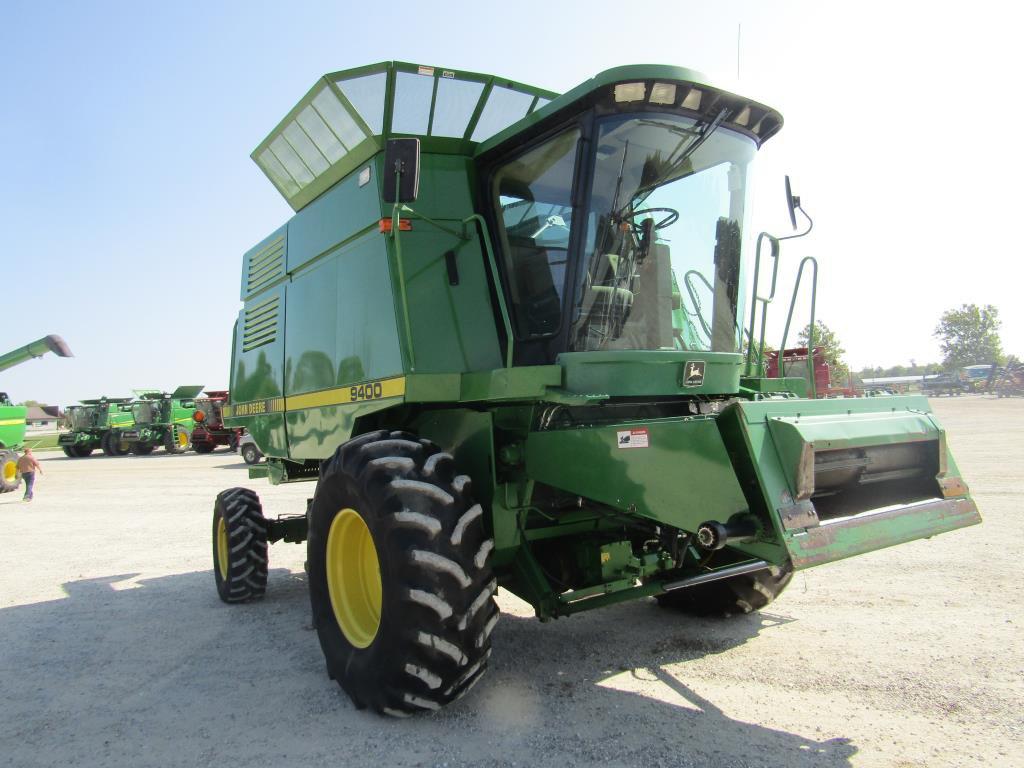 JD 9400, Combine 1993, S/N 650578, 4071/3167 Hrs,