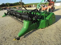 JD 625F Head 25' Hydra-Flex, Poly Dividers,
