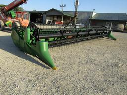 JD 625F Head 25' Hydra-Flex, Poly Dividers,
