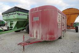 2012 Livestock Trailer, w/ registration