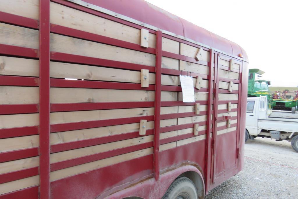 2012 Livestock Trailer, w/ registration