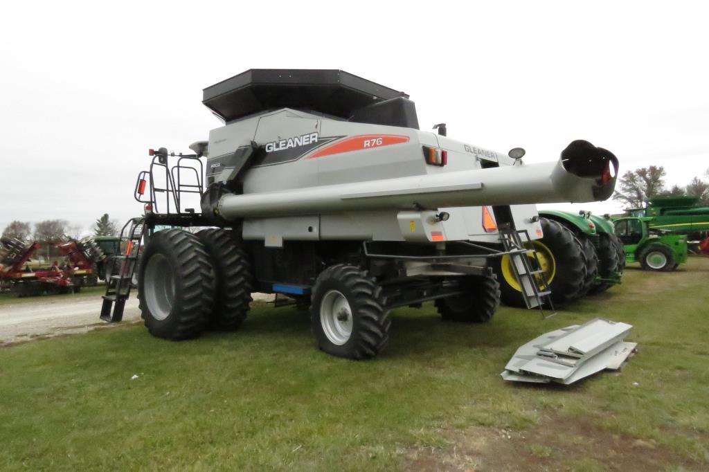 Gleaner R76, Combine 2010m Fieldstar II, Yield
