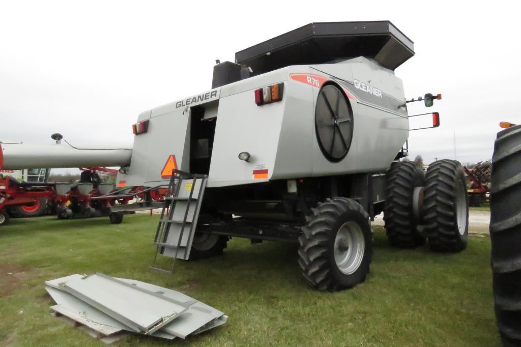 Gleaner R76, Combine 2010m Fieldstar II, Yield