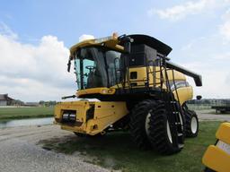 NH CR960 Combine 2005, Chopper , Y&M Monitor