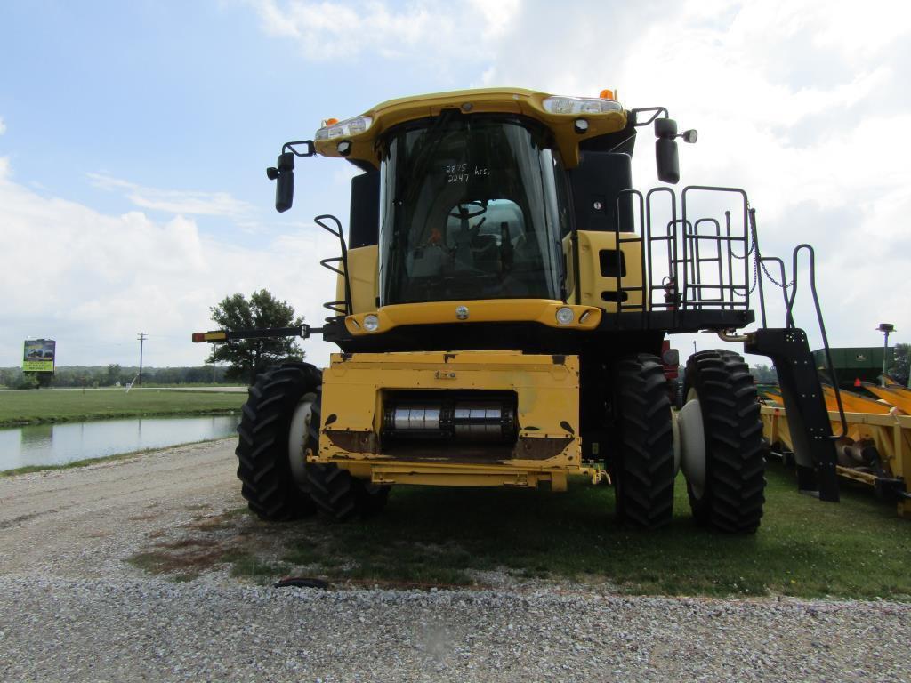 NH CR960 Combine 2005, Chopper , Y&M Monitor