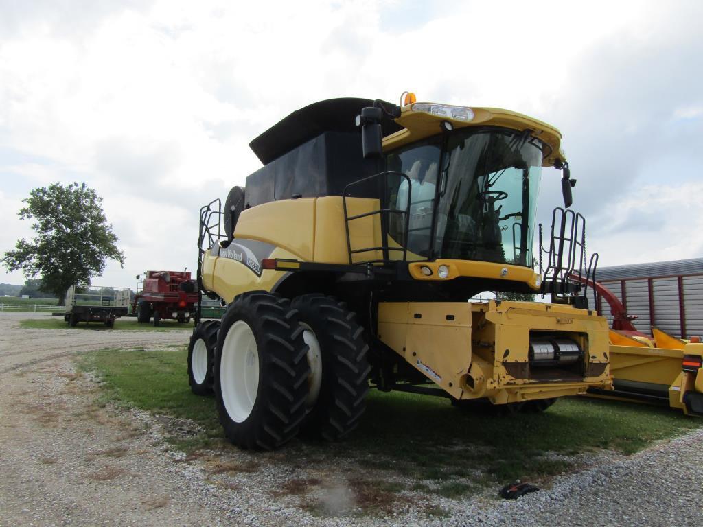 NH CR960 Combine 2005, Chopper , Y&M Monitor