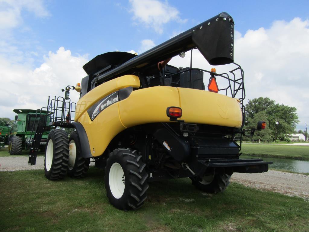 NH CR960 Combine 2005, Chopper , Y&M Monitor