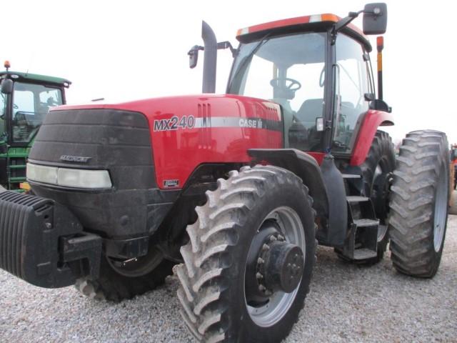 CIH MX240 Tractor, Yr 01, Hrs 9158, FS Hubs &