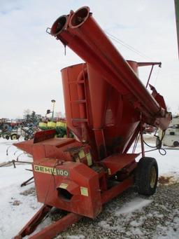 Gehl 100 Grinder Mixer w/ Scales, sn 4106, NO PTO