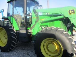 JD 7200 Tractor, MFWD,w/ Loader, Hrs 3400,