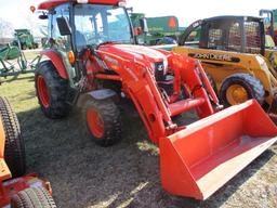 Kubota L4760 Hydrostat, Yr 12, HRS 470, MFWD, Cab