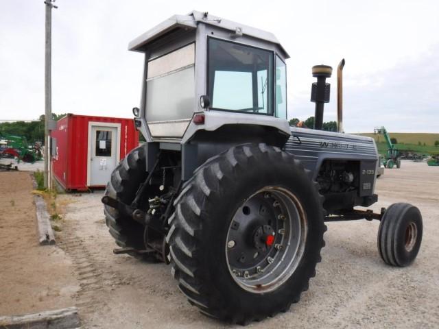 White 2-135 Tractor, Cab, Air, 20.8X38,
