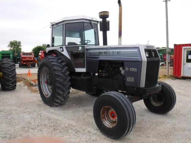 White 2-135 Tractor, Cab, Air, 20.8X38,