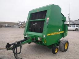 JD  567 Baler, Net Wrap,  Good Belts,