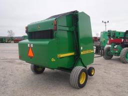 JD  567 Baler, Net Wrap,  Good Belts,