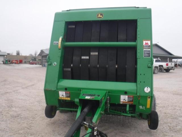 JD  567 Baler, Net Wrap,  Good Belts,