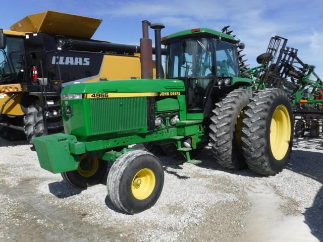 JD 4955 Tractor, 1990 Year, 6025 Hours