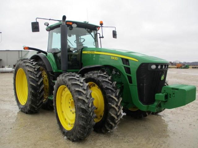 JD 8430 Tractor, 2009 Year, 3475 Hours