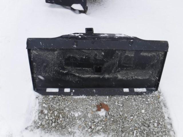 Receiver Hitch Plate for Skidsteer