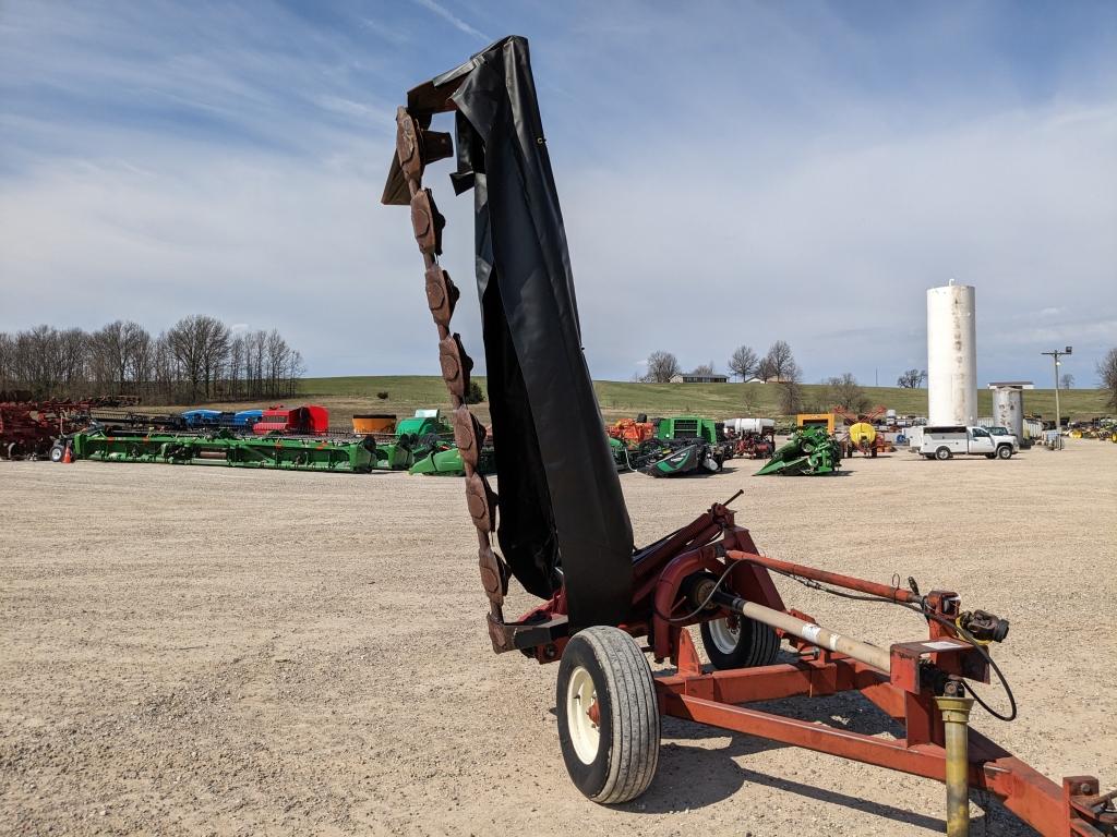 Agco 5409 9' Disc Mower With Caddy