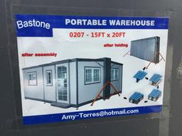 15' x 20' Portable Warehouse