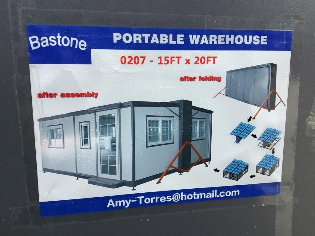 15' x 20' Portable Warehouse