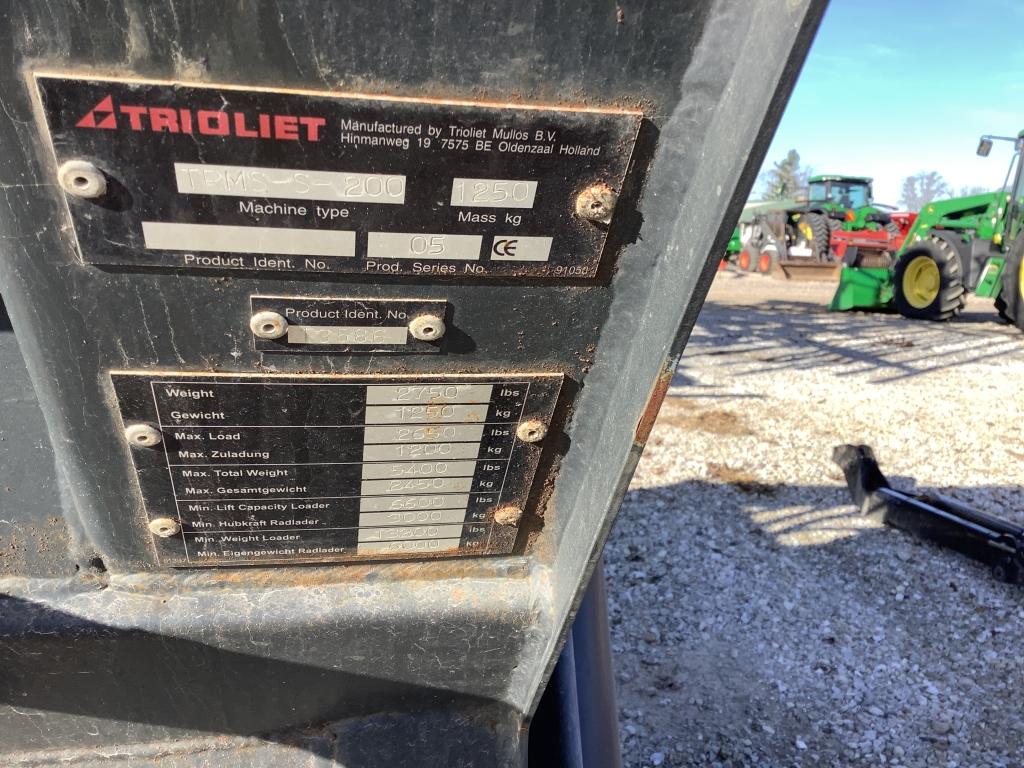 Trioliet S200 Bale Slicer