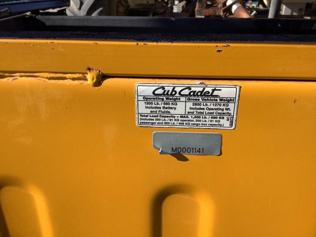 Cub Cadet UTV