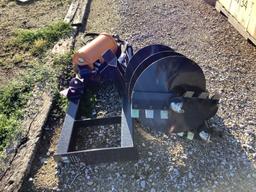 Skidsteer Post Hole Digger