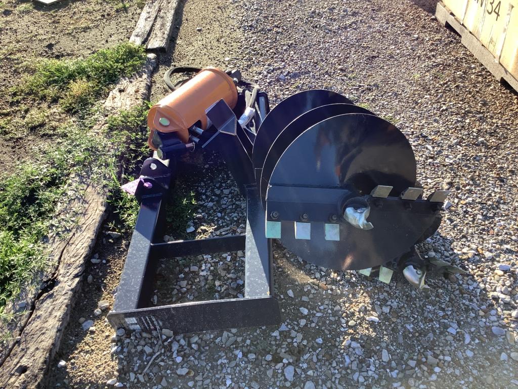 Skidsteer Post Hole Digger