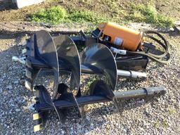 Skidsteer Post Hole Digger
