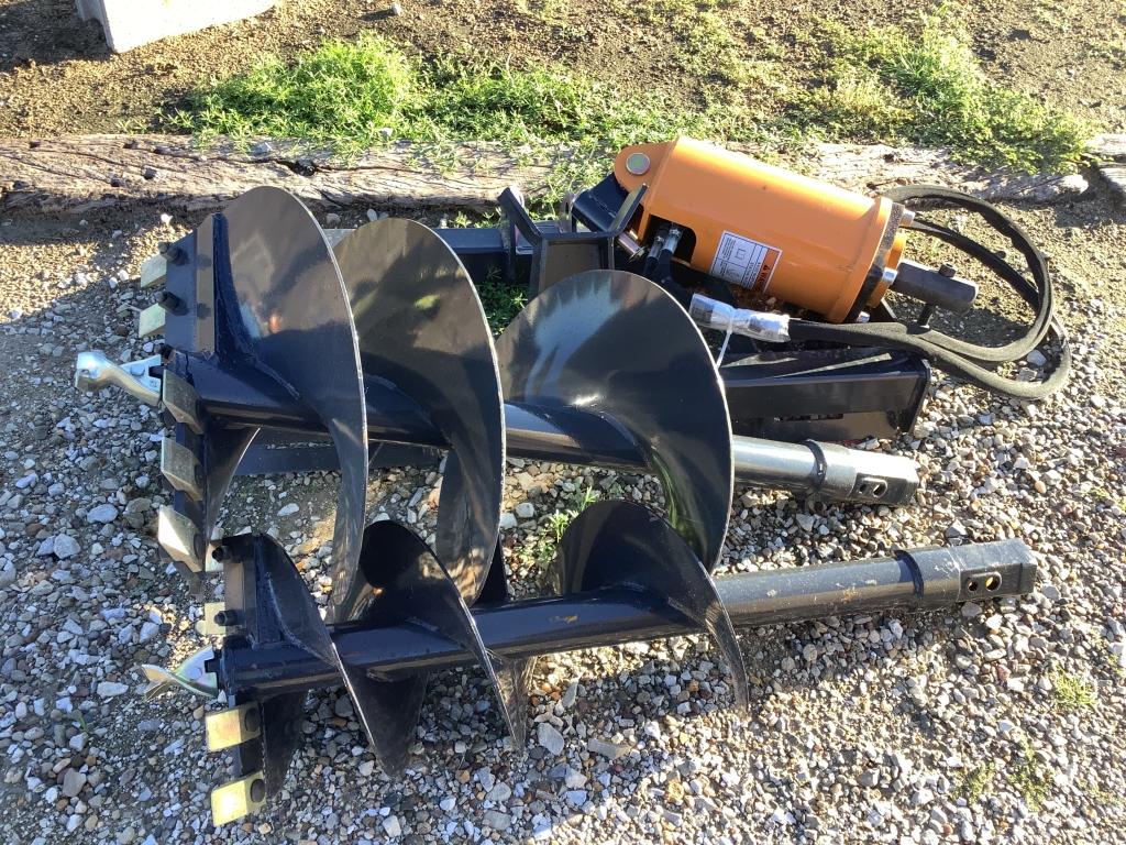 Skidsteer Post Hole Digger