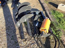 Skidsteer Post Hole Digger