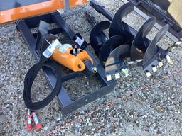 Skidsteer Post Hole Digger