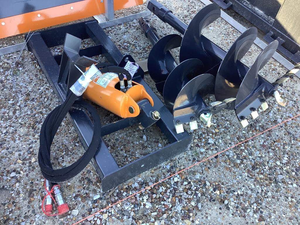 Skidsteer Post Hole Digger